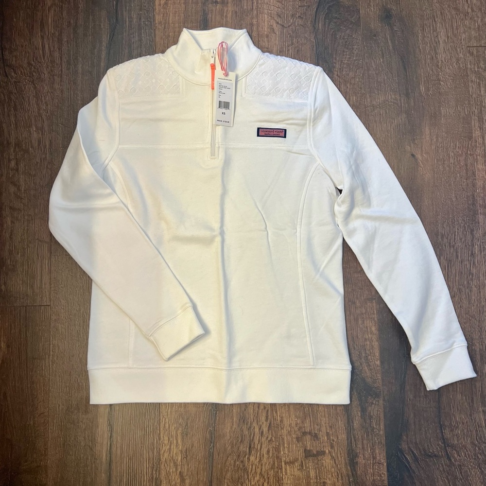 Vineyard Vines white eyelet Shep Shirt